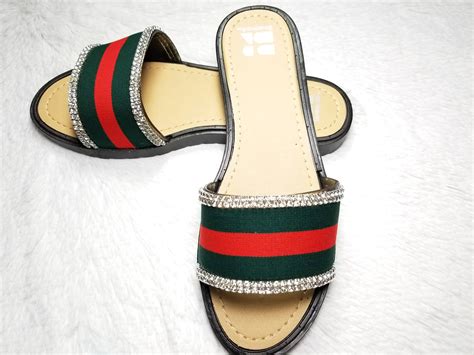 gucci girl slides with bow|Gucci slides for sale.